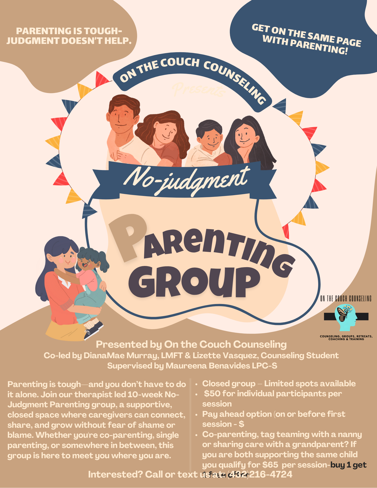 No-Shame Parenting Group
