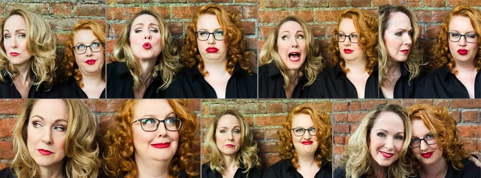 MAKE IT A DOUBLE duo Tammy Davies and Pippa Winslow...