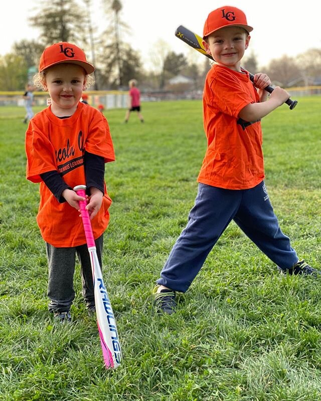 T-Ball season is upon us. Watch out for these two.
