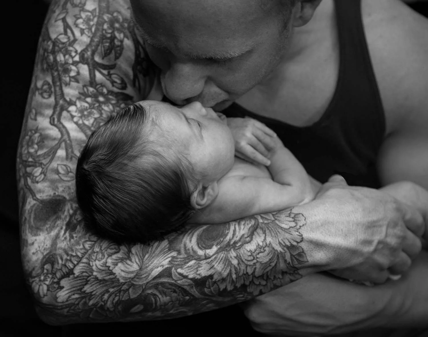 Father and Son Tattoo-Sweet Tea Photography
