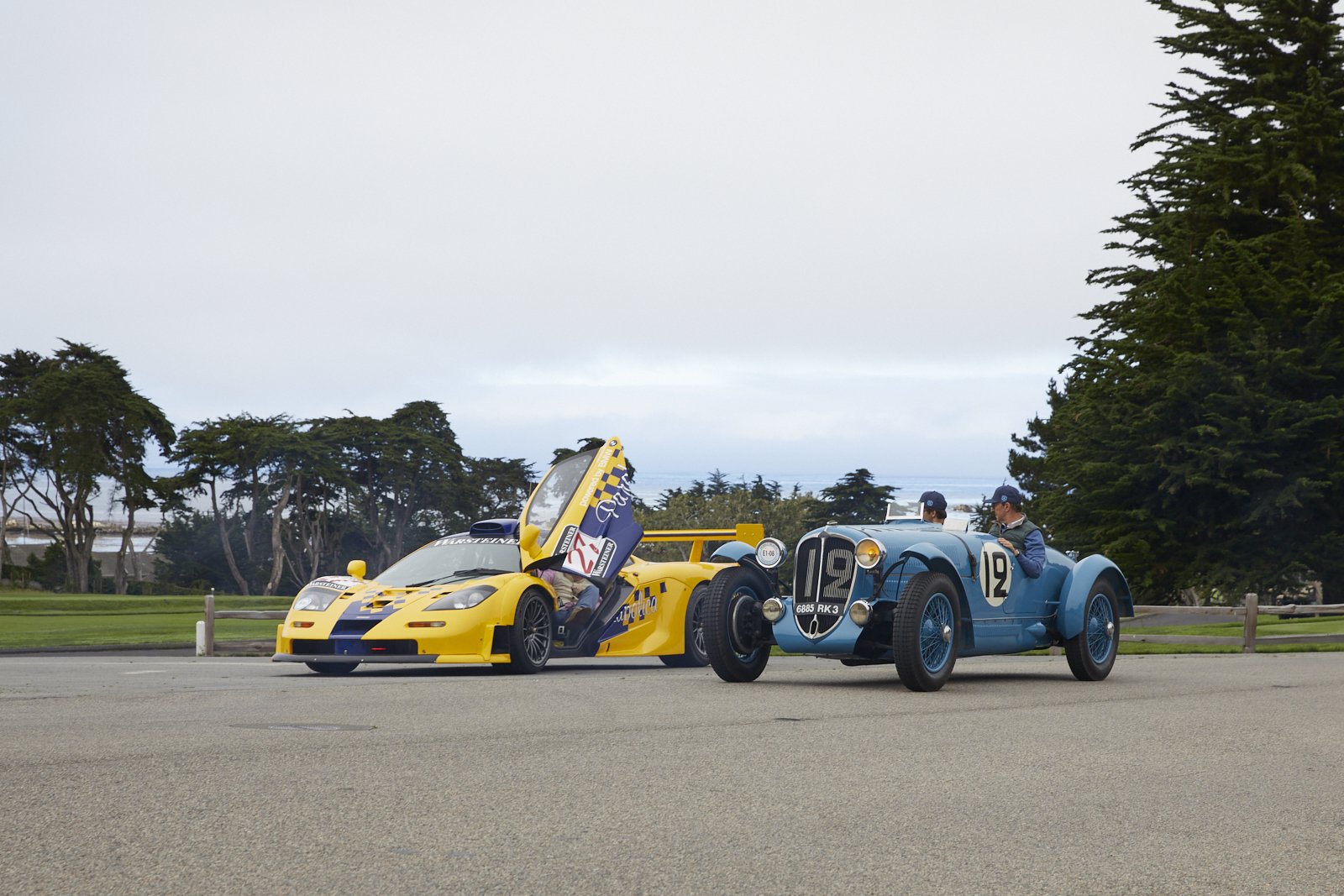 1936 Delahaye 135 CS Competition 1997 McLaren F1GTR Longtail Coupe