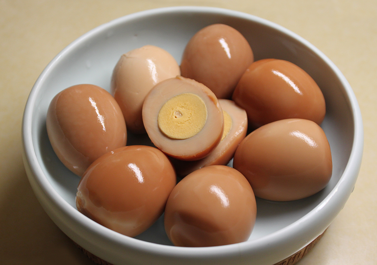 korean "spa eggs"t-square in the kitchen