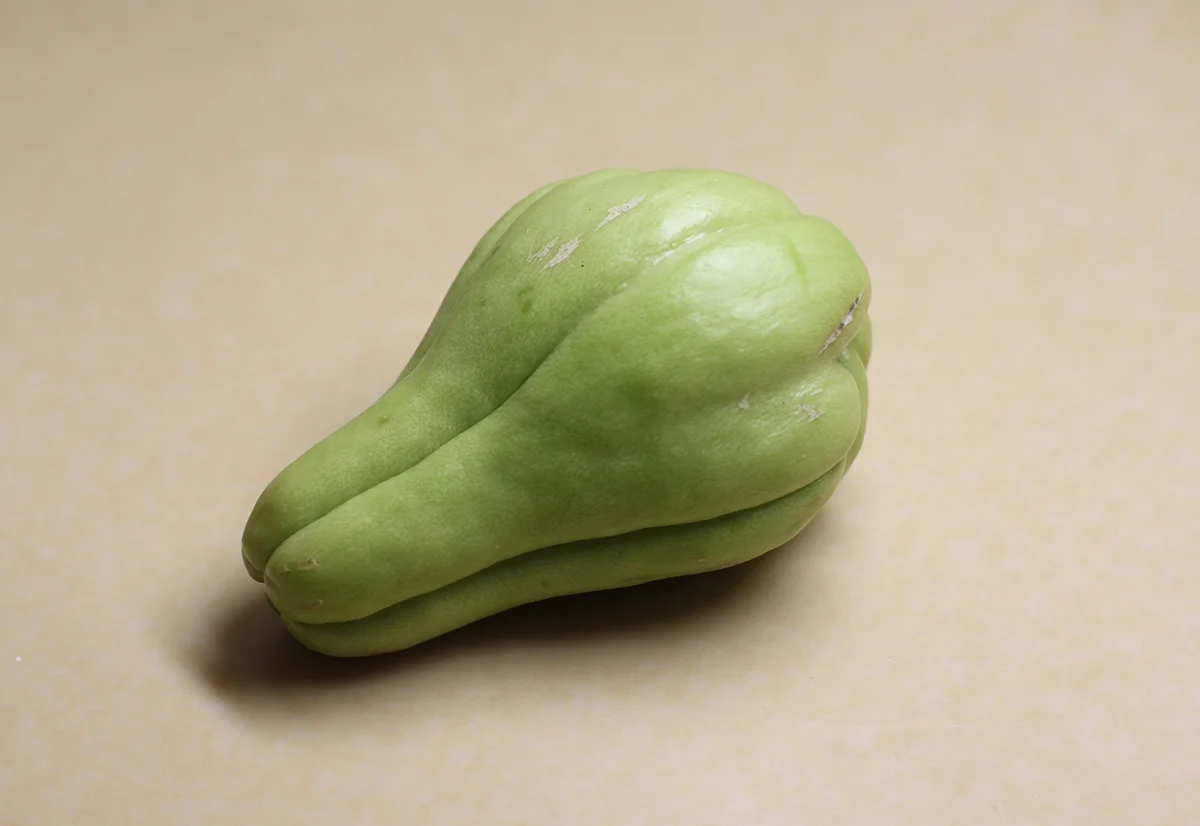 soy pickled chayotetsquare in the kitchen