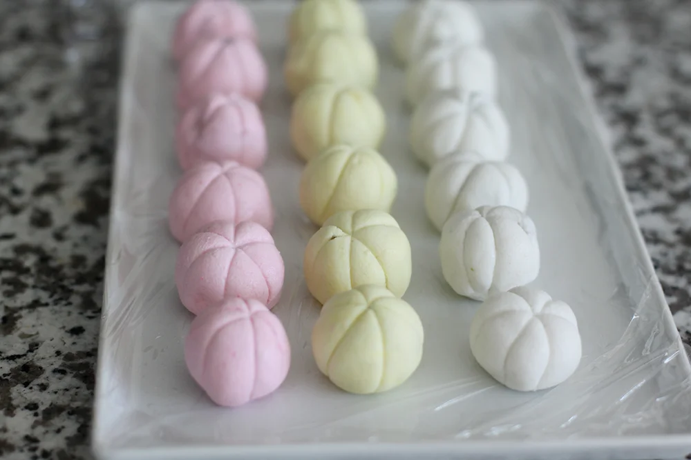 marron glace song-pyeon (candied chestnut rice cake)t-square in the kitchen