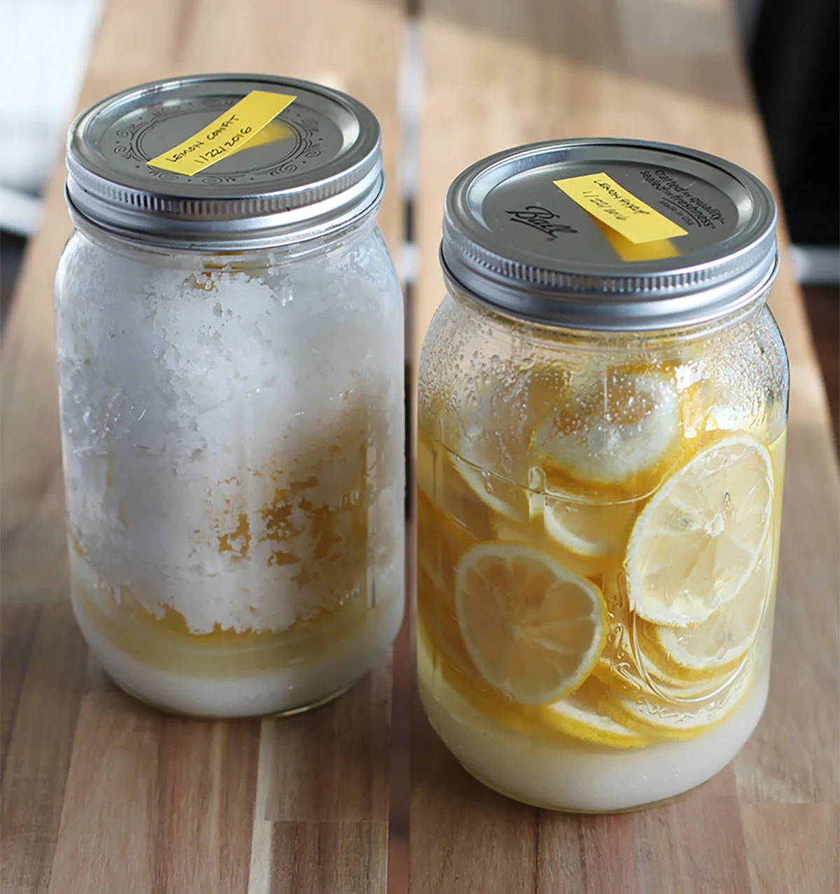 lemon confit & lemon syrup - part i