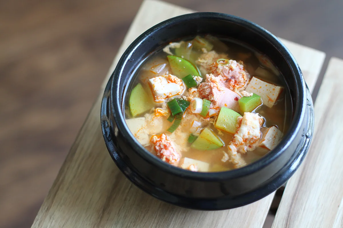 seasoned pollack roe stew