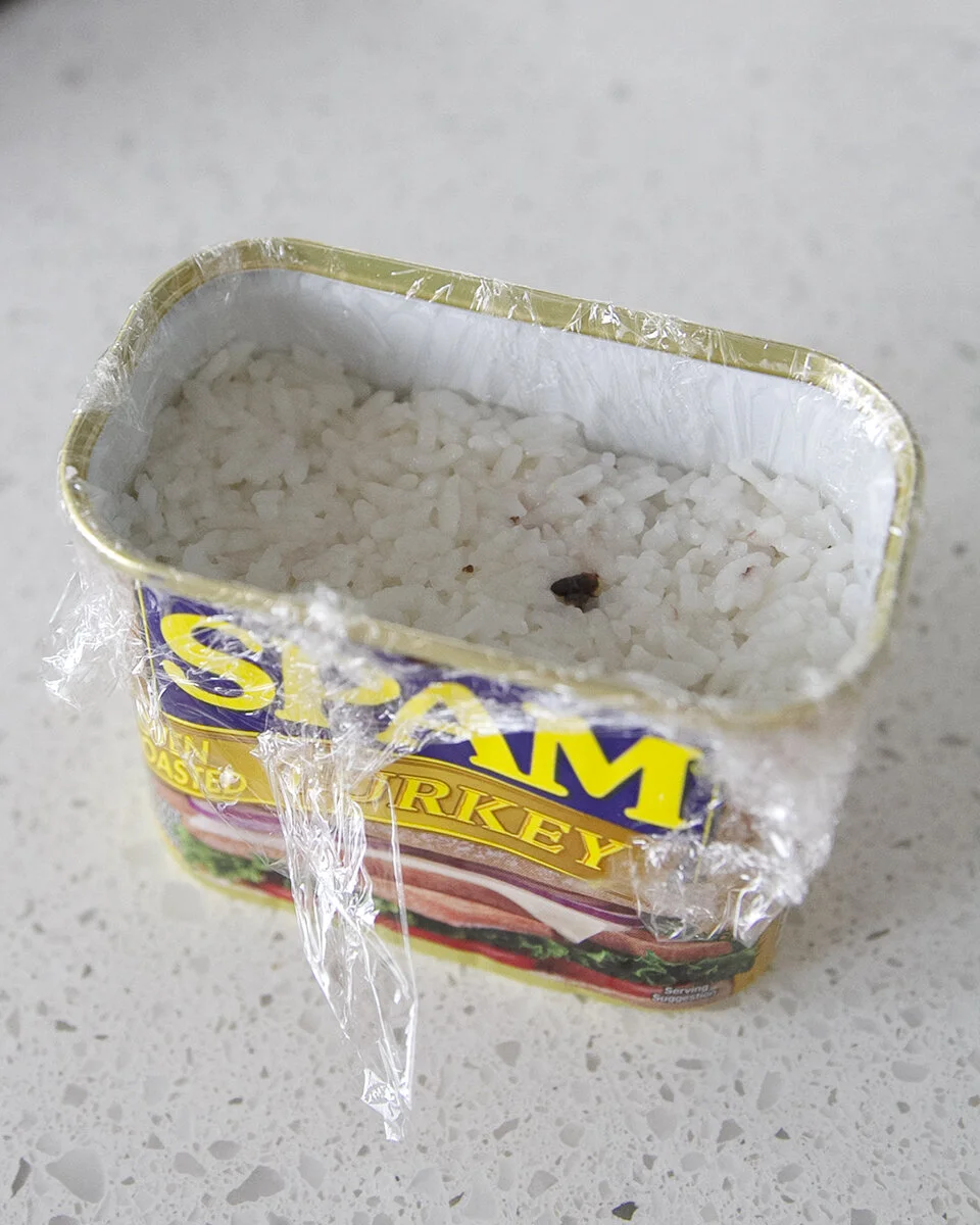 turkey spam musubi w/ eckloniat-square in the kitchen