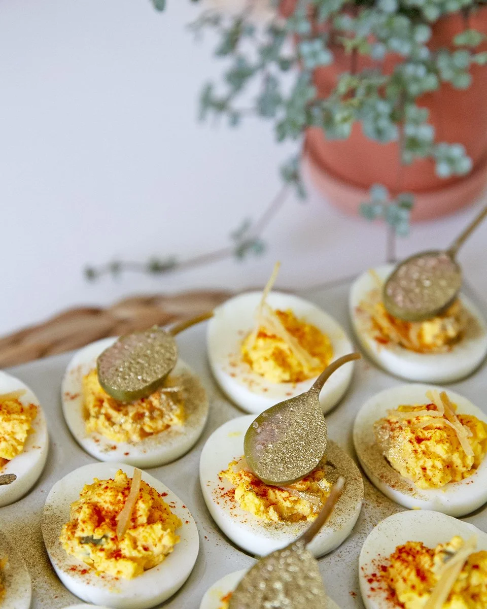 easter 2025 - deviled eggst-square in the kitchen