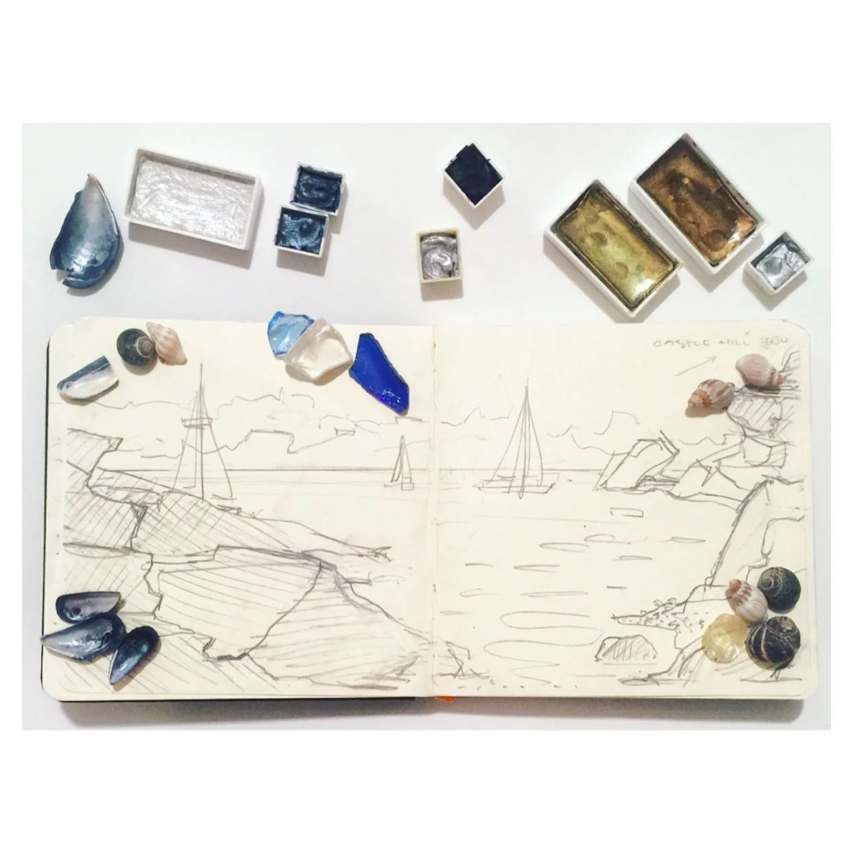 sketchbookandseaglassnewport2016