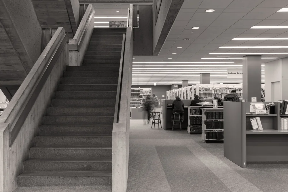 Atlanta Central Public Library (Interior 1) 16x24 inches archival inkjet print 2015