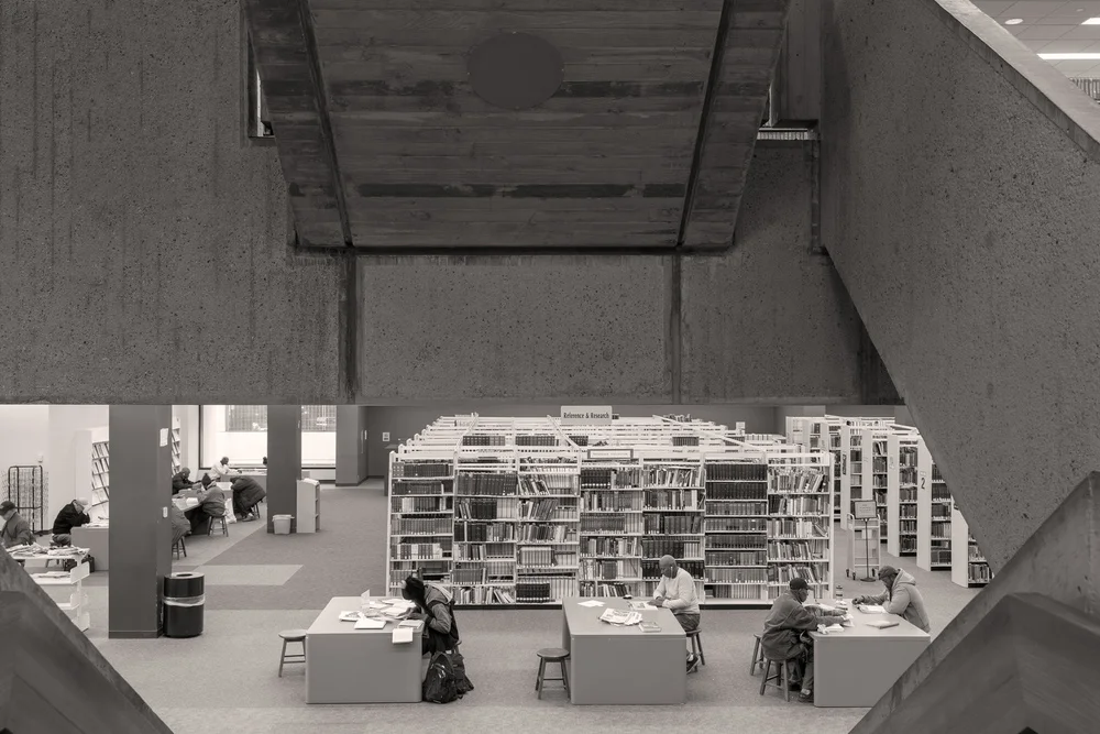 Atlanta Central Public Library (Interior 5) 16x24 inches archival inkjet print 2015