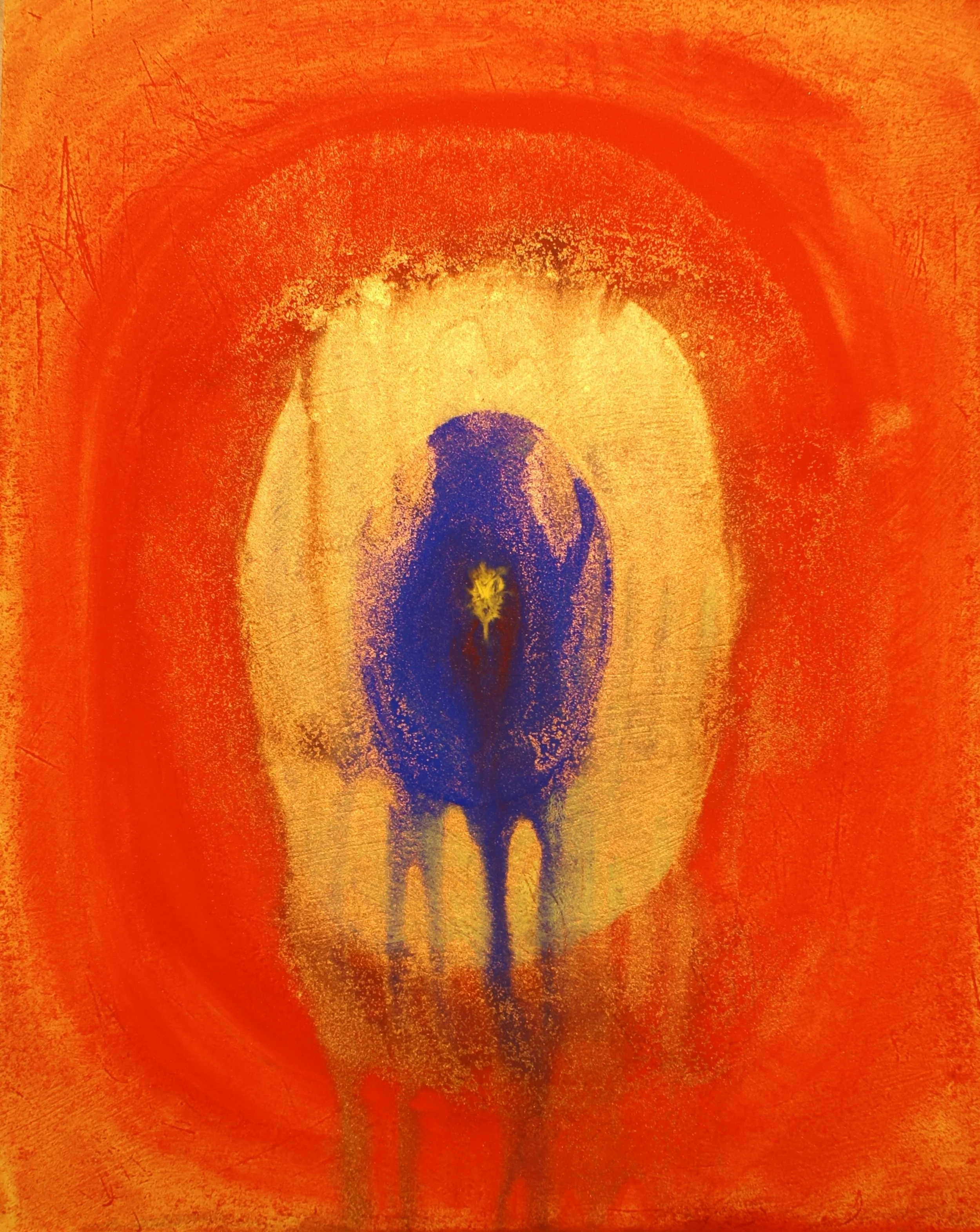 serendib taprobhane II pigments with egg tempera on paper 45 x 35,5 cm 2009 sri lanka