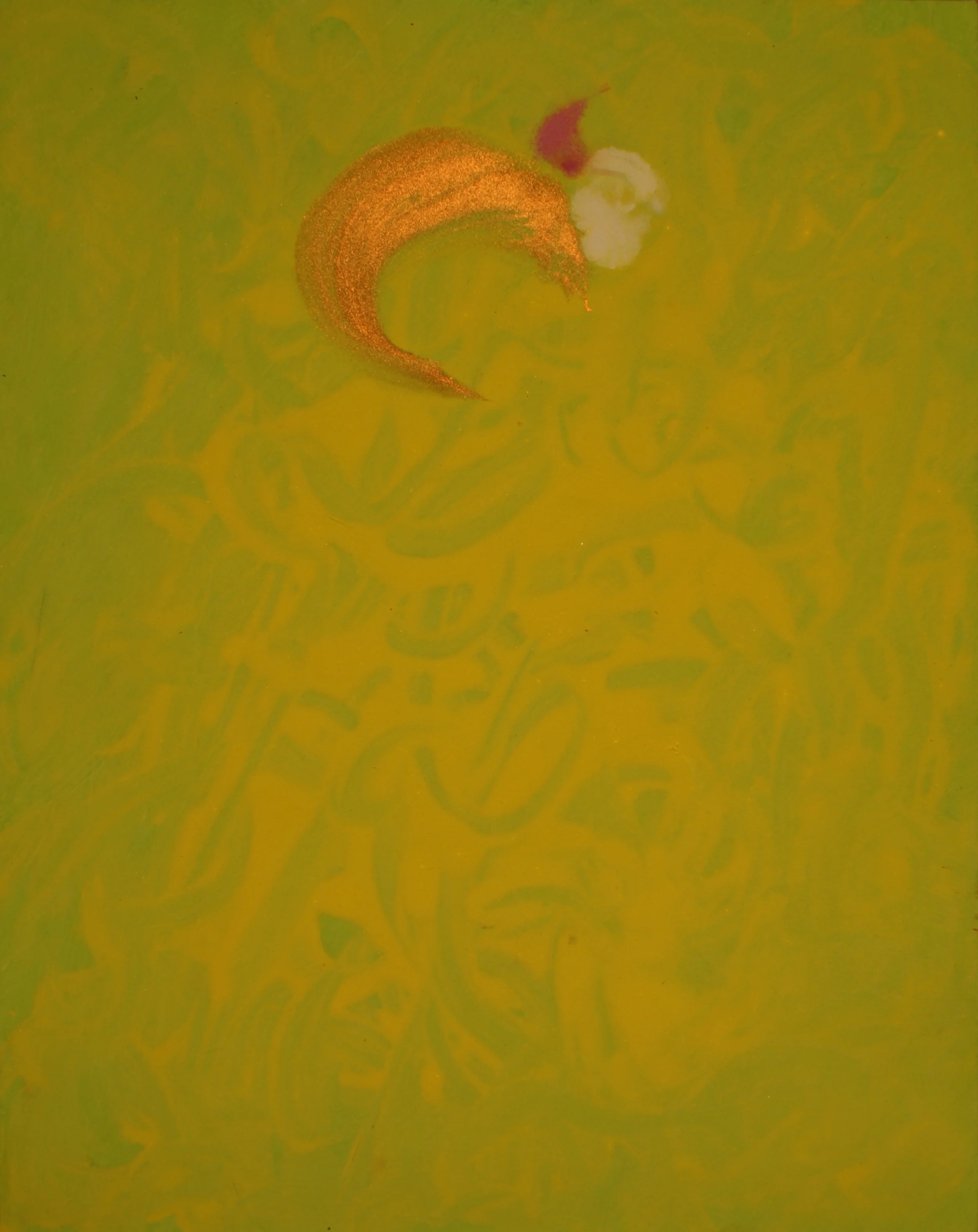 serendib taprobhane II pigments with egg tempera on paper 45 x 35,5 cm 2009 sri lanka