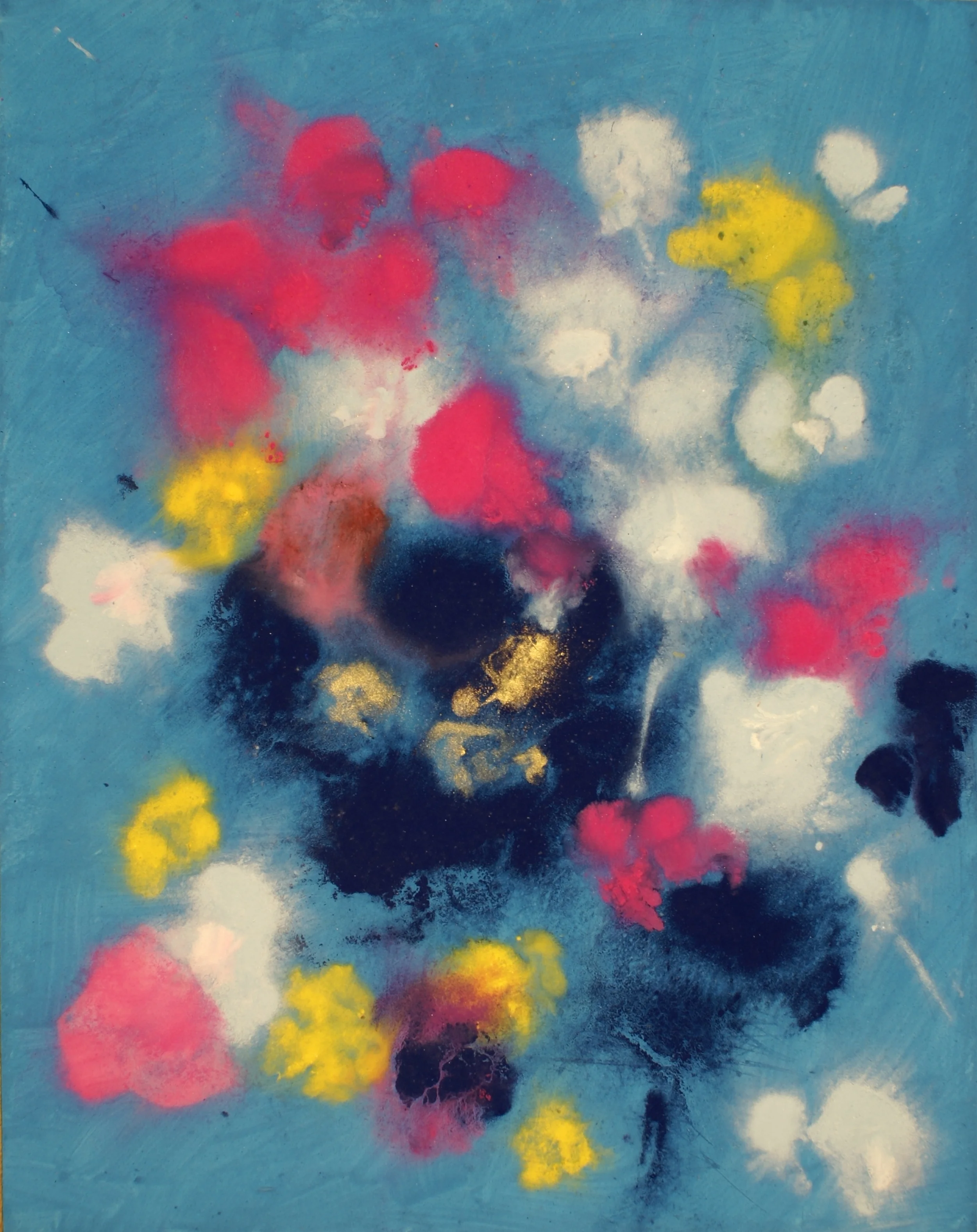serendib taprobhane II pigments with egg tempera on paper 45 x 35,5 cm 2009 sri lanka