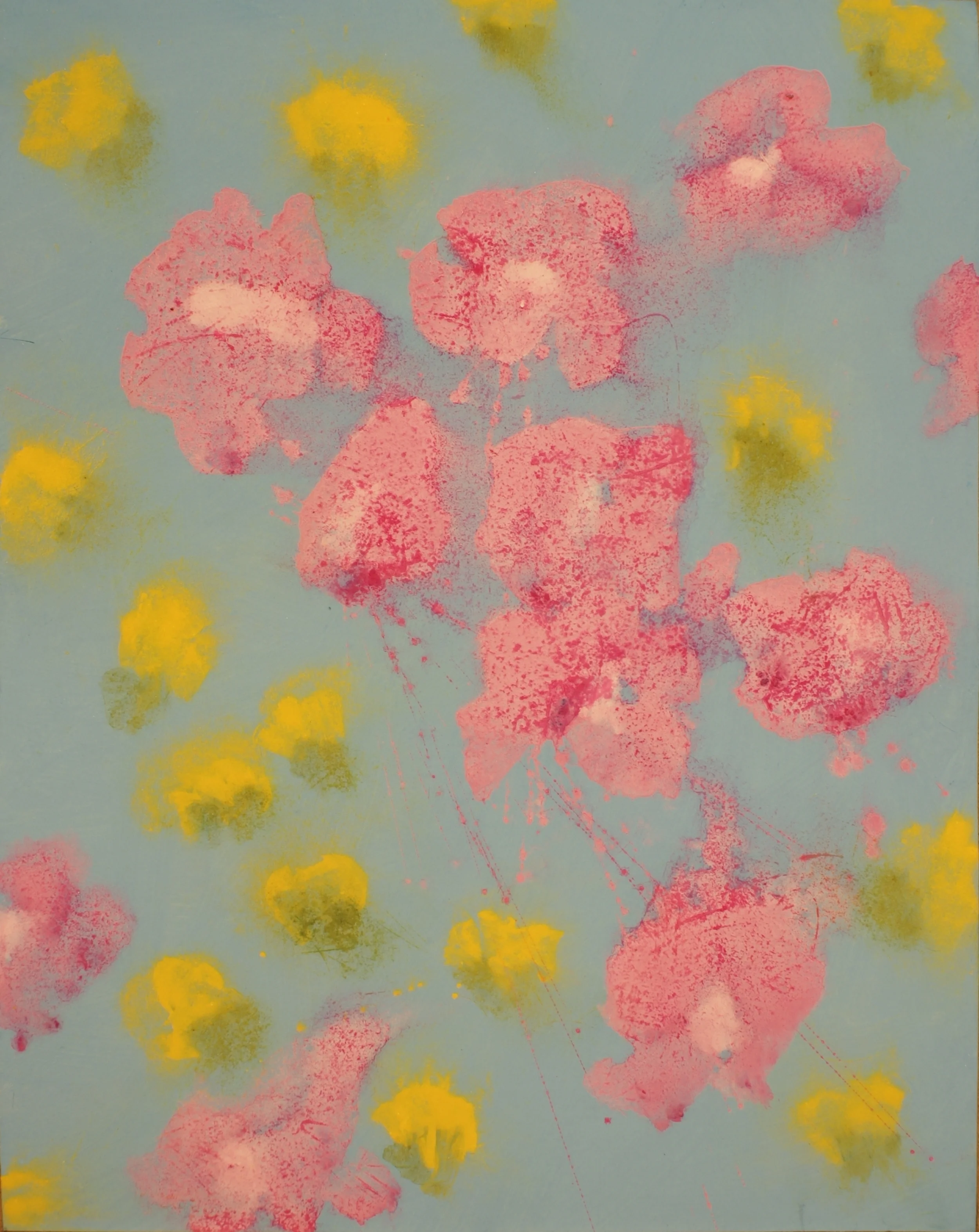serendib taprobhane II pigments with egg tempera on paper 45 x 35,5 cm 2009 sri lanka