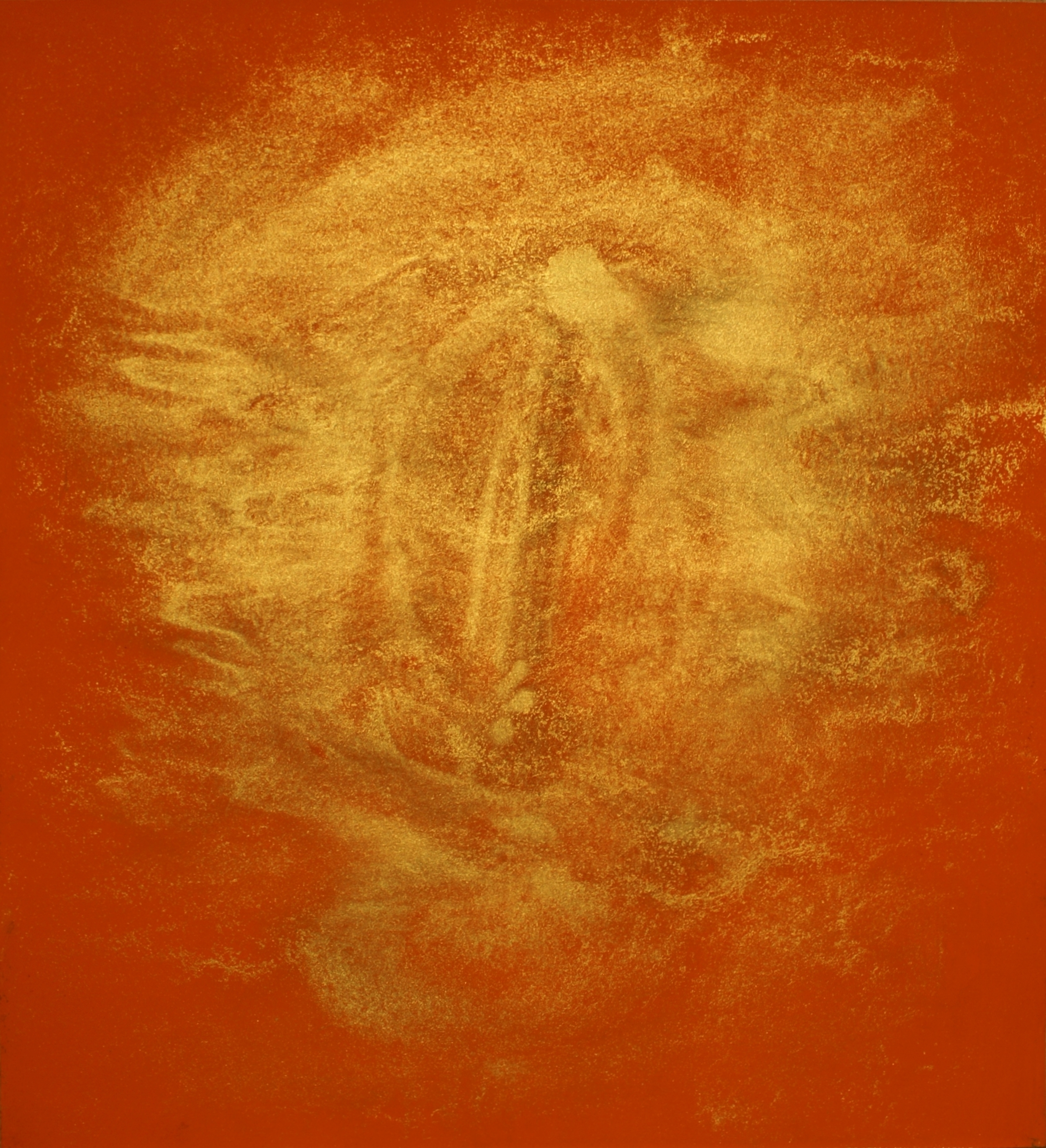 alfred dam serendib taprobhane I pigments egg tempera on paper 39,5 x 36 cm 2009 sri lanka