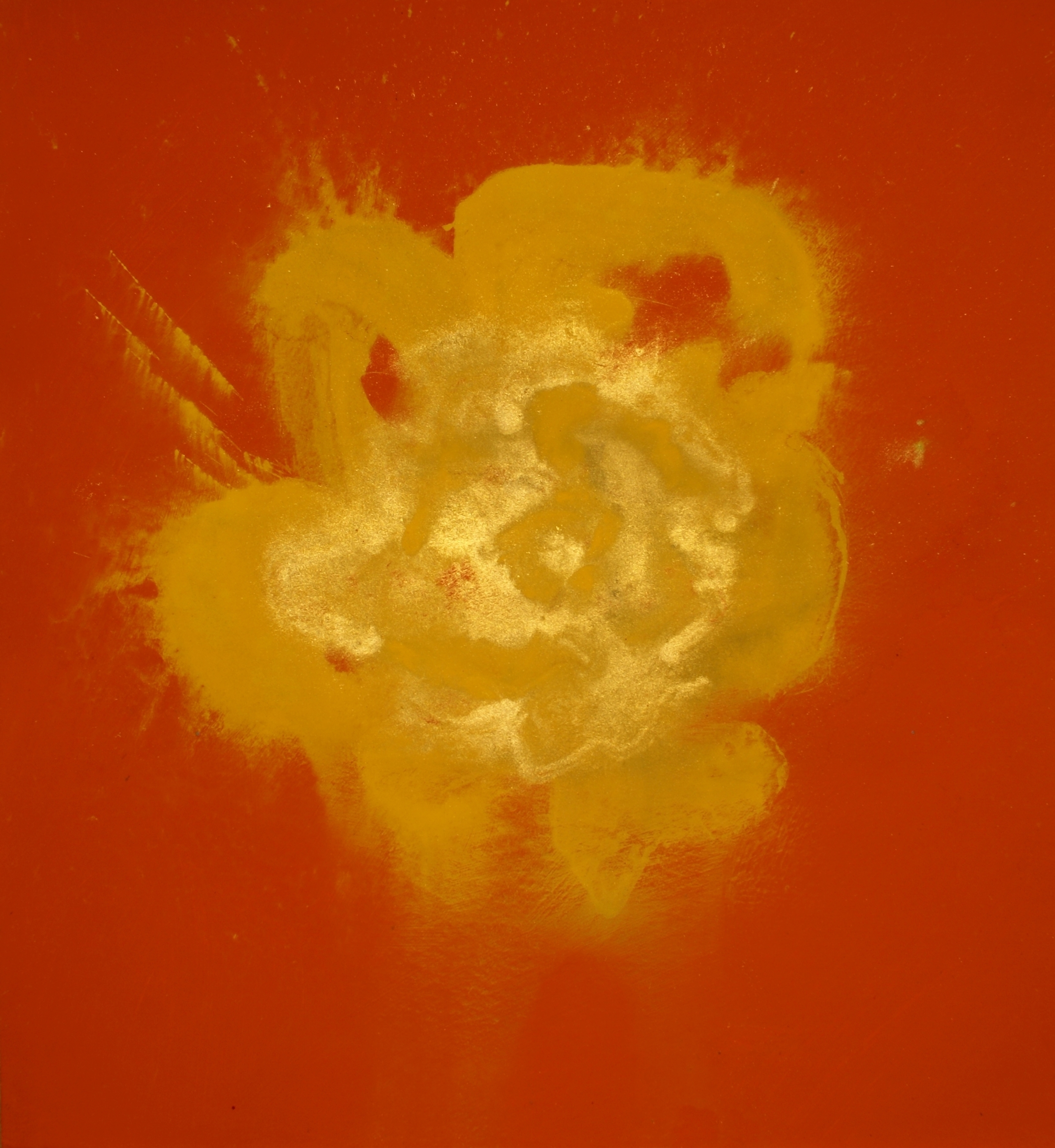 alfred dam serendib taprobhane I pigments egg tempera on paper 39,5 x 36 cm 2009 sri lanka