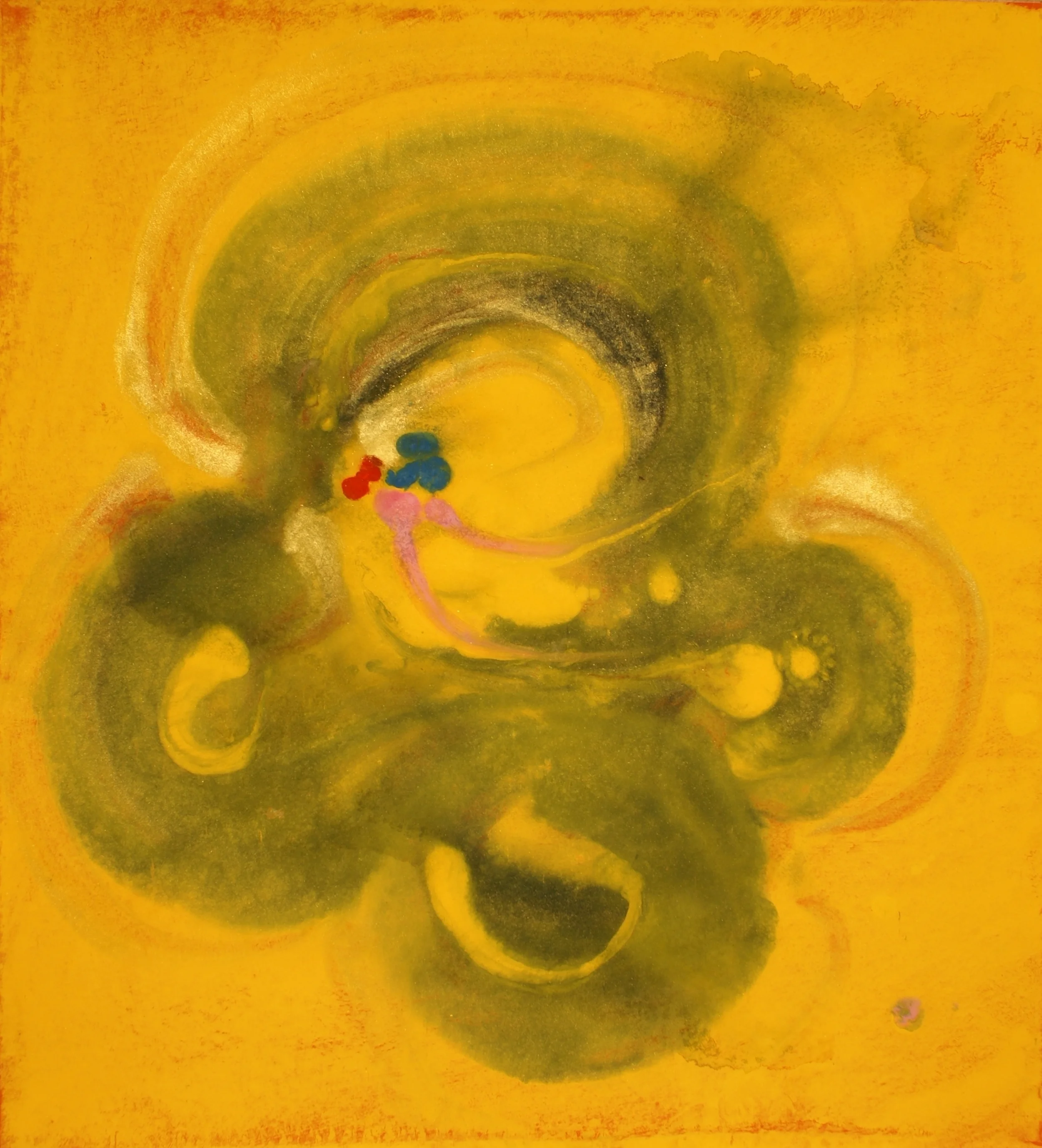 alfred dam serendib taprobhane I pigments egg tempera on paper 39,5 x 36 cm 2009 sri lanka