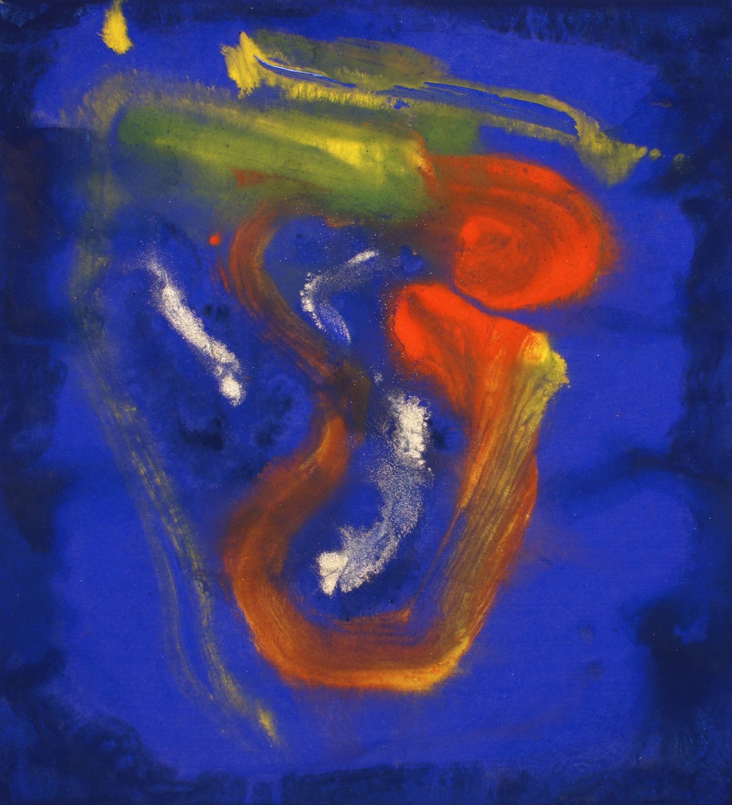 alfred dam serendib taprobhane I pigments egg tempera on paper 39,5 x 36 cm 2009 sri lanka