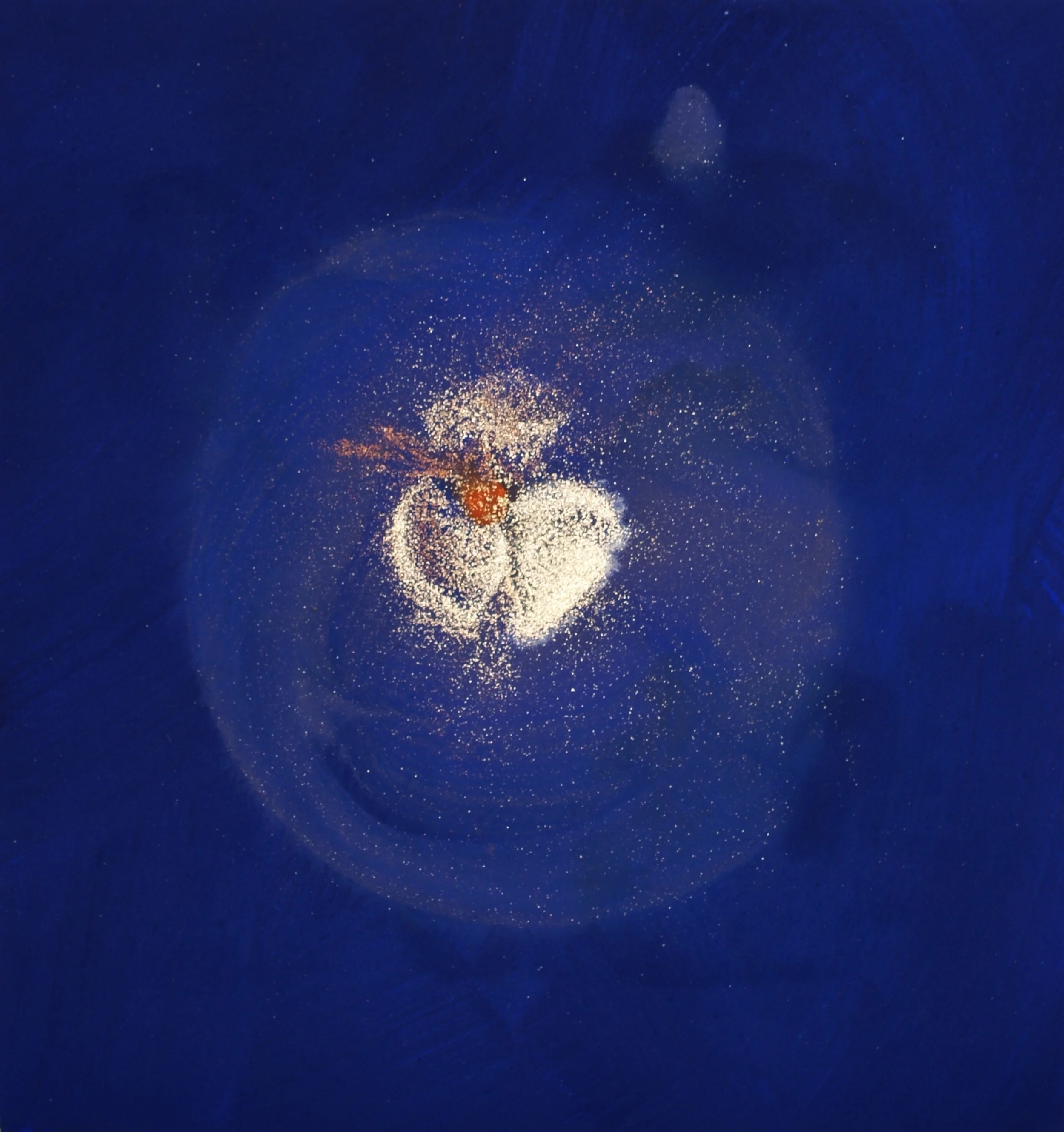 alfred dam serendib taprobhane I pigments egg tempera on paper 39,5 x 36 cm 2009 sri lanka