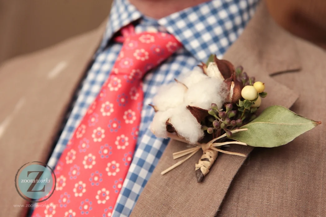 Groom's boutonniere
