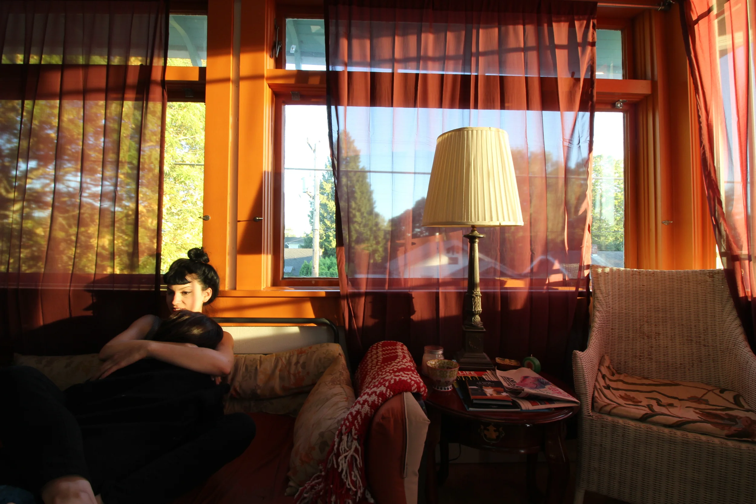 Evening light- Portland apartment