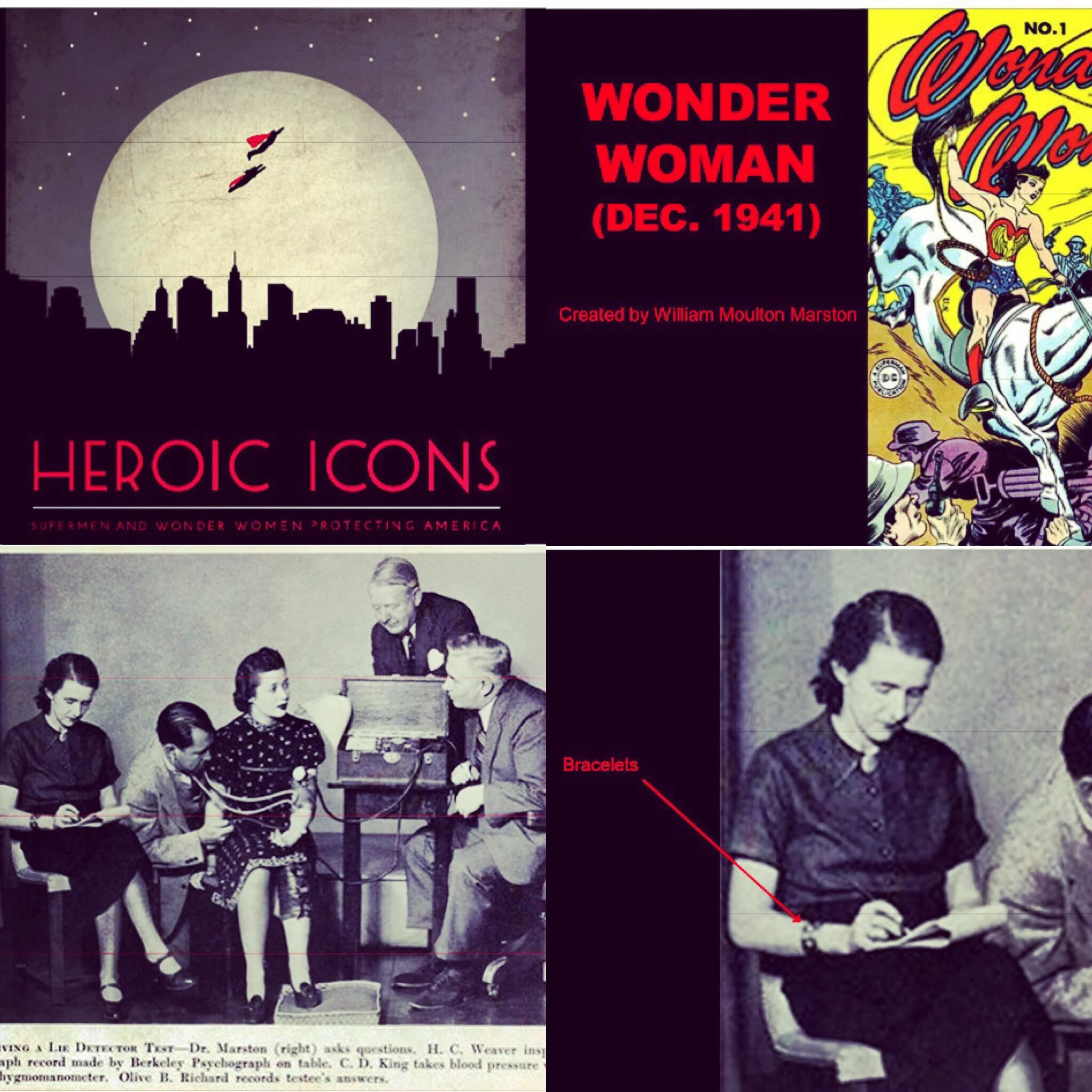 The story behind Wonder Woman is stranger than any comic book.
