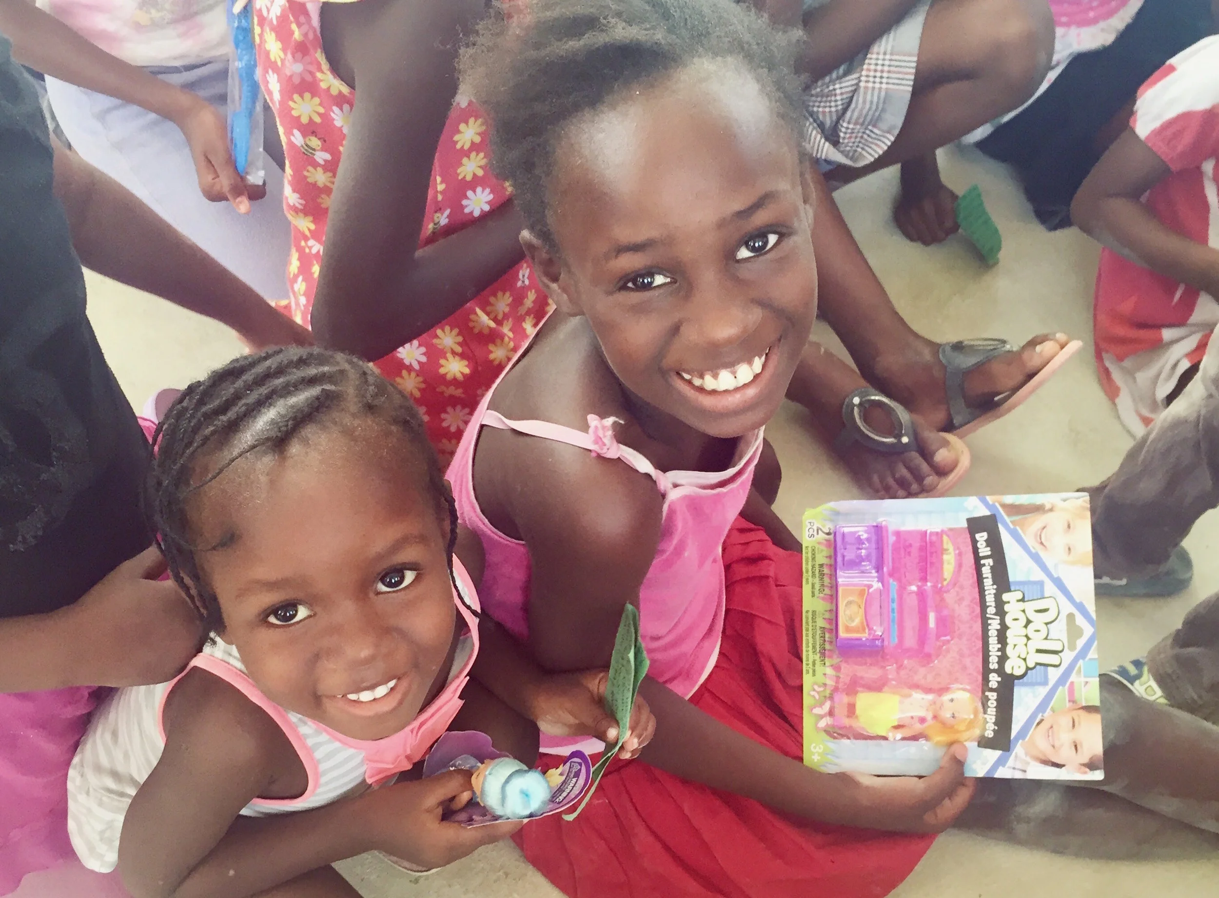 Kids we currently work with in Canaan, Haiti who are not attending school.