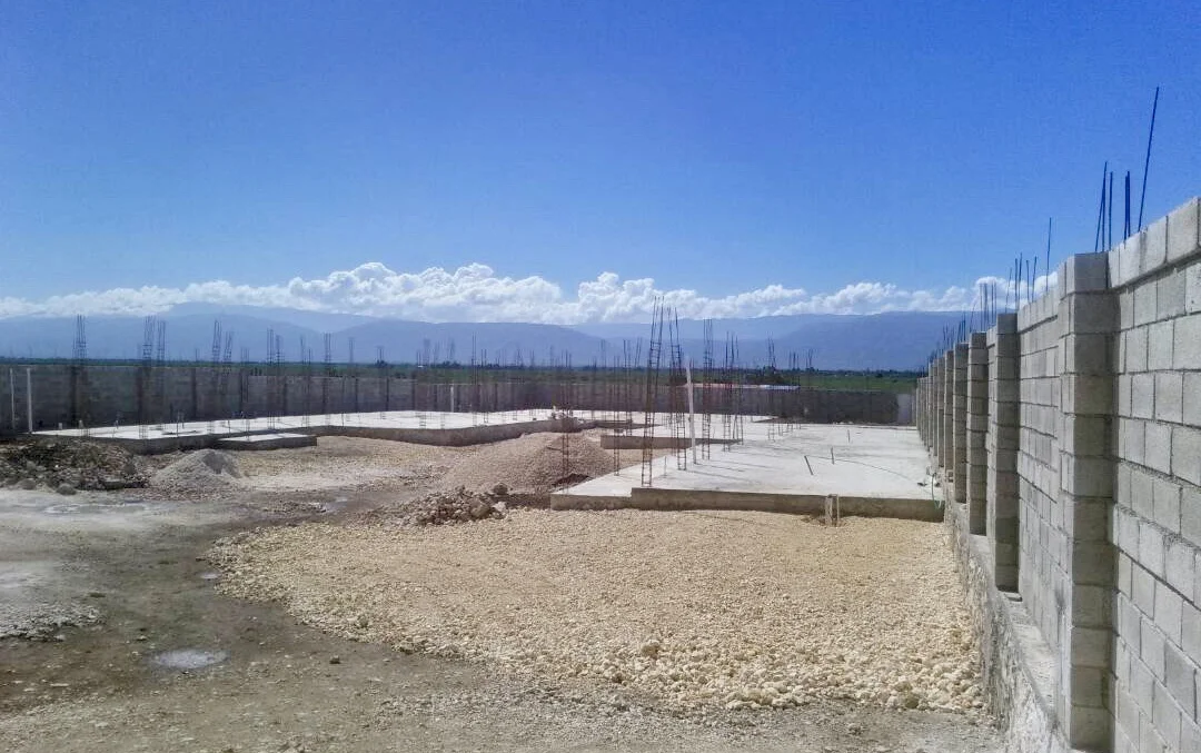 The completed foundation for our House of Hope Facility. (February 25, 2018)