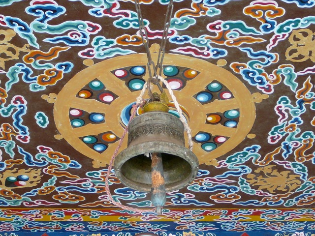 Bell at Rumtek Monastery