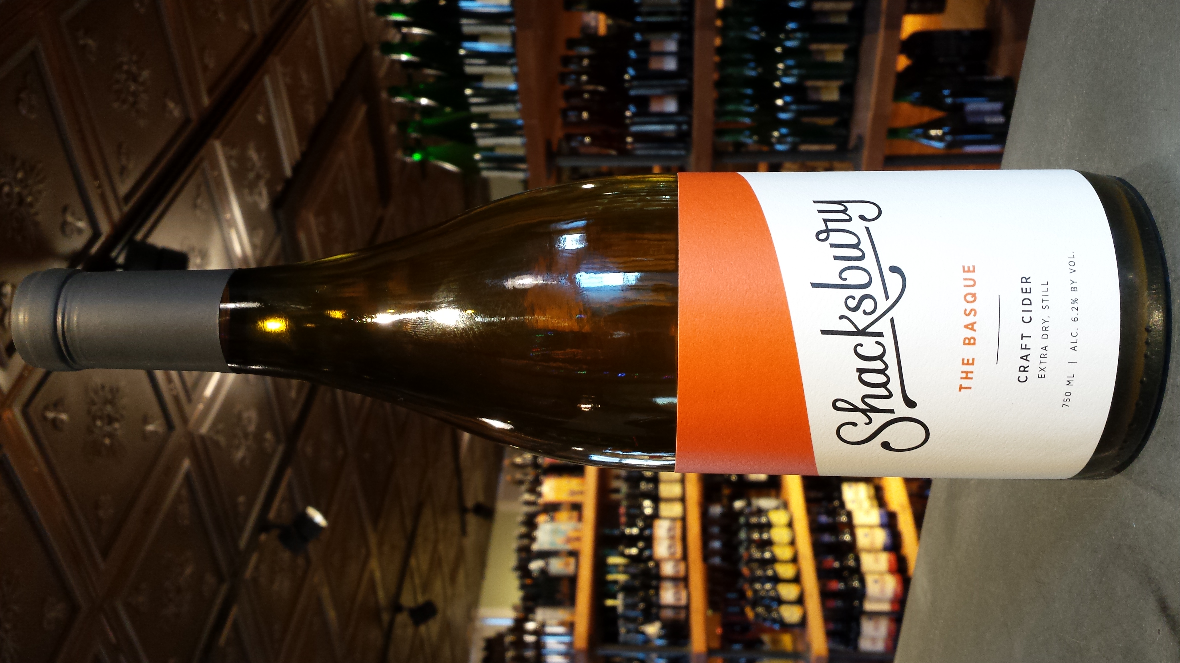 This is what the bottle looks like so you don't have to bother me with questions about "that cider I saw in the blog on your website."