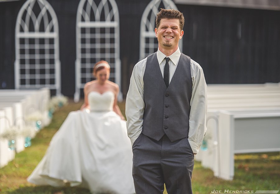 first look - seifert wedding