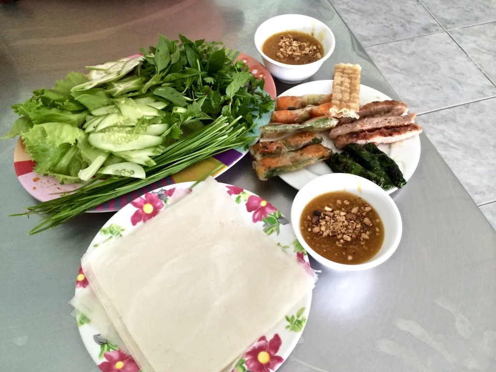 Gỏi cuốn- Fresh Spring Rolls, Kon Tum
