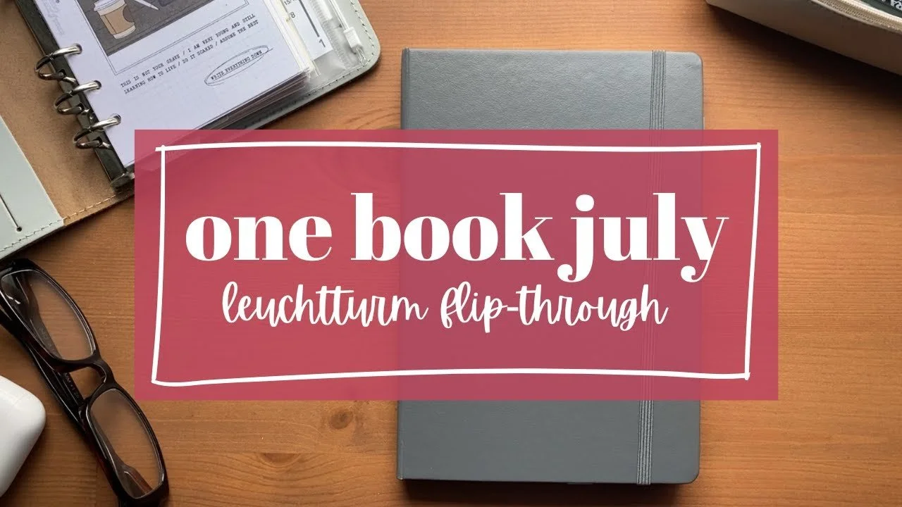 One Book July // Leuchtturm Flip Through