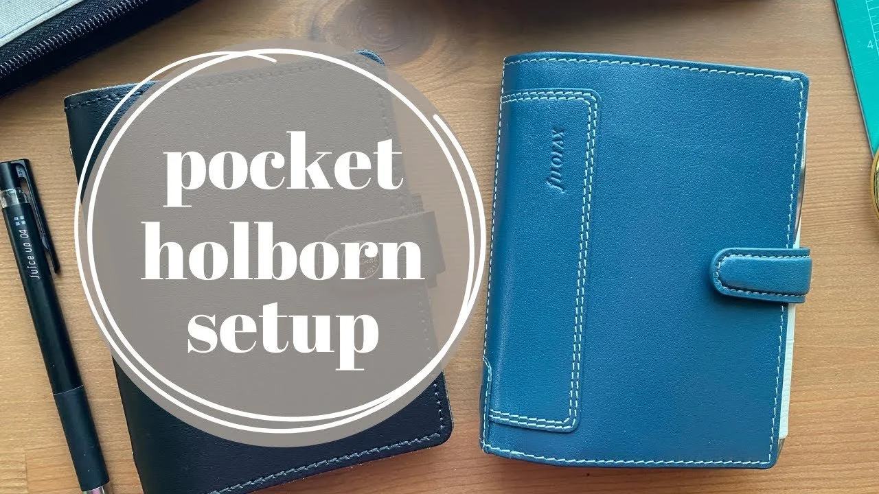 Filofax Pocket Holborn Setup