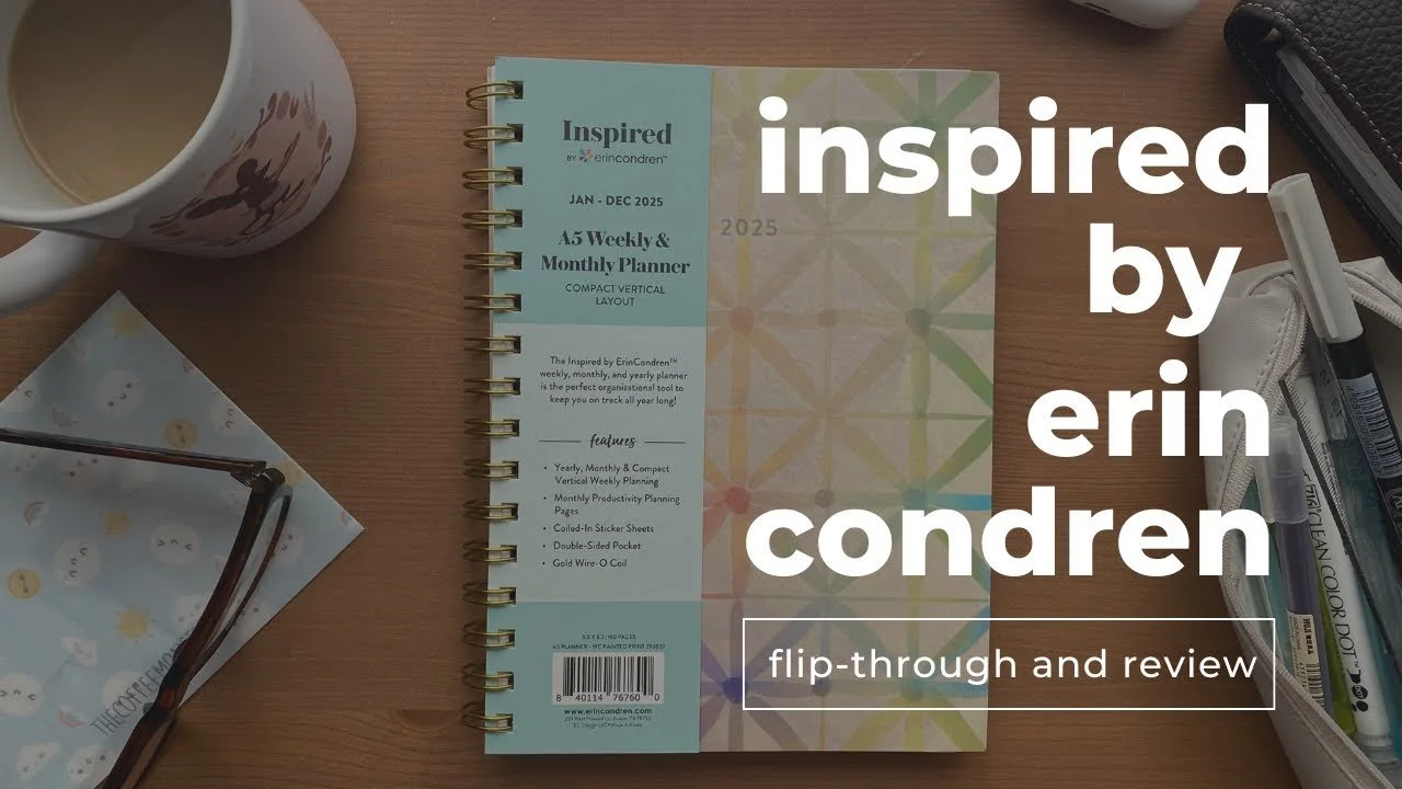 Inspired Planner by Erin Condren // Flip-Through and Review