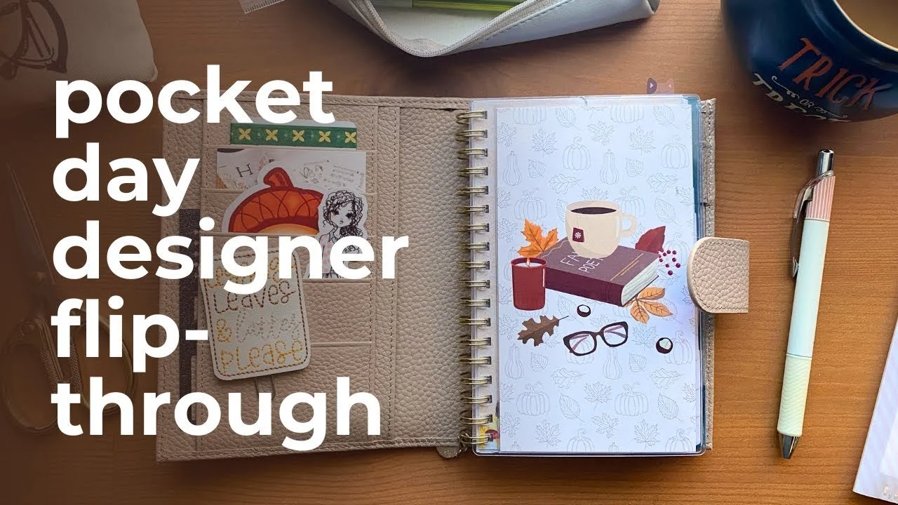 Pocket Day Designer Flip-Through