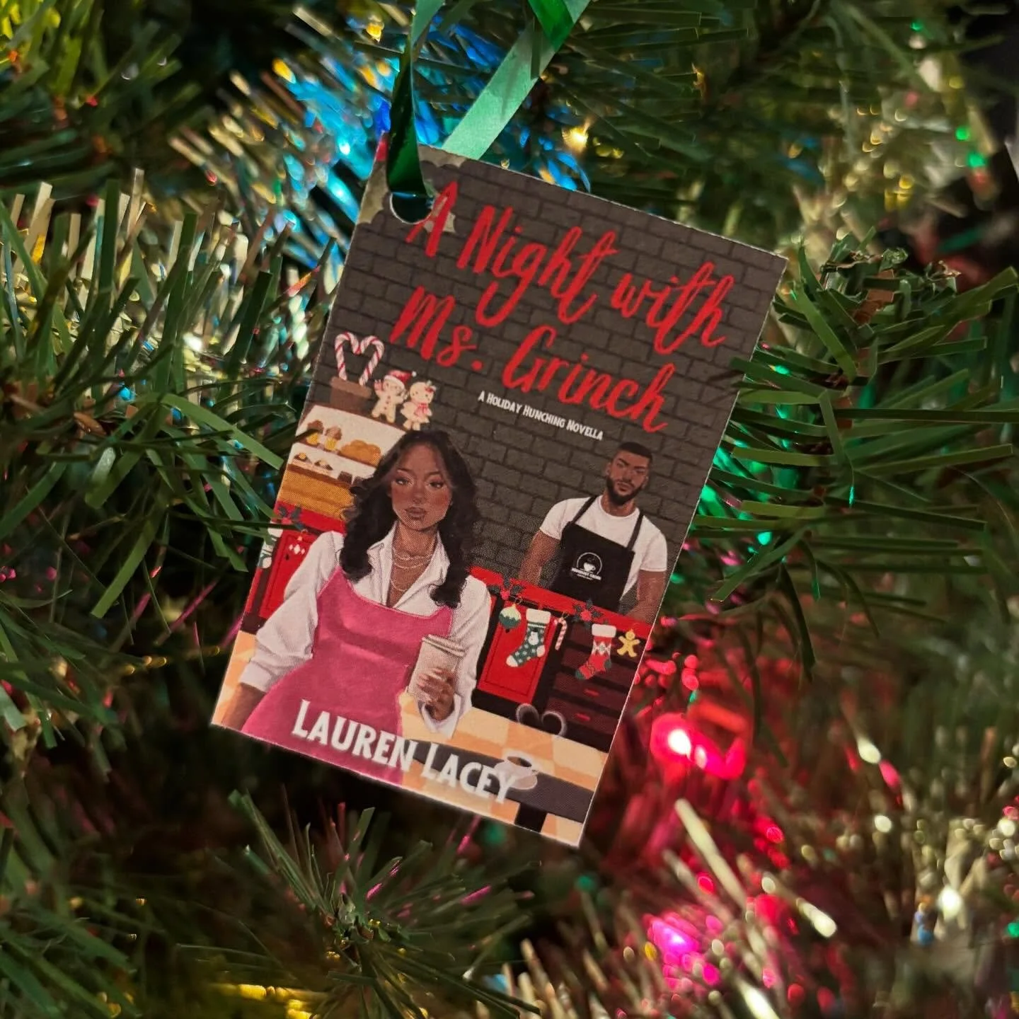 ✨DAY 22 of #25DaysOfHolidayRomance✨

A Night with Ms. Grinch by @thelaurenlacey 🤩

93 Pages / $3.99 or Kindle Unlimited

SUMMARY: A Night with Ms. Grinch is a steamy, small-town Black romance Christmas novella full of flirtatious banter, cozy holida