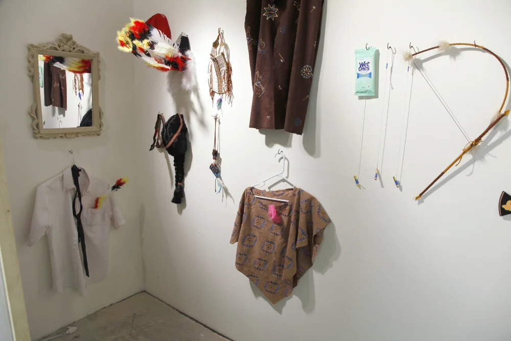 Five-Minute Indians (installation image) 2012