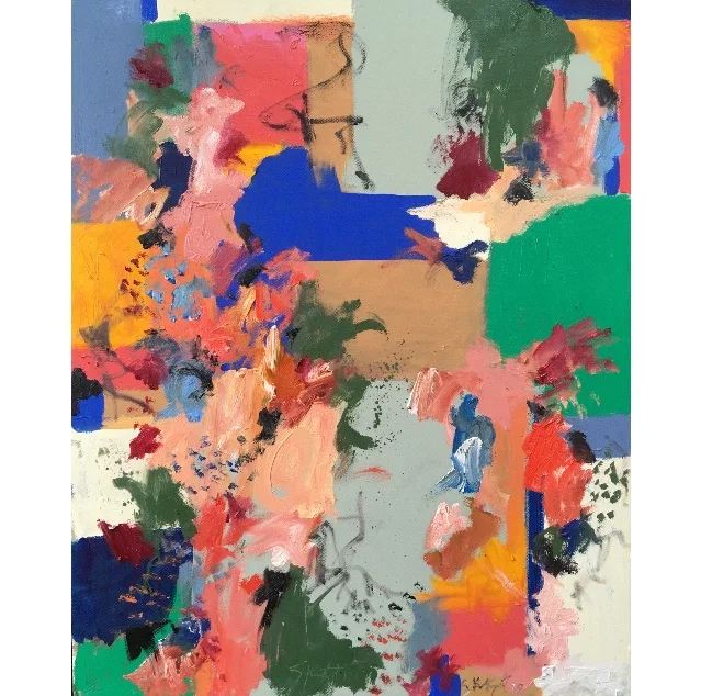 oil and acrylic on canvas 26” x 34”