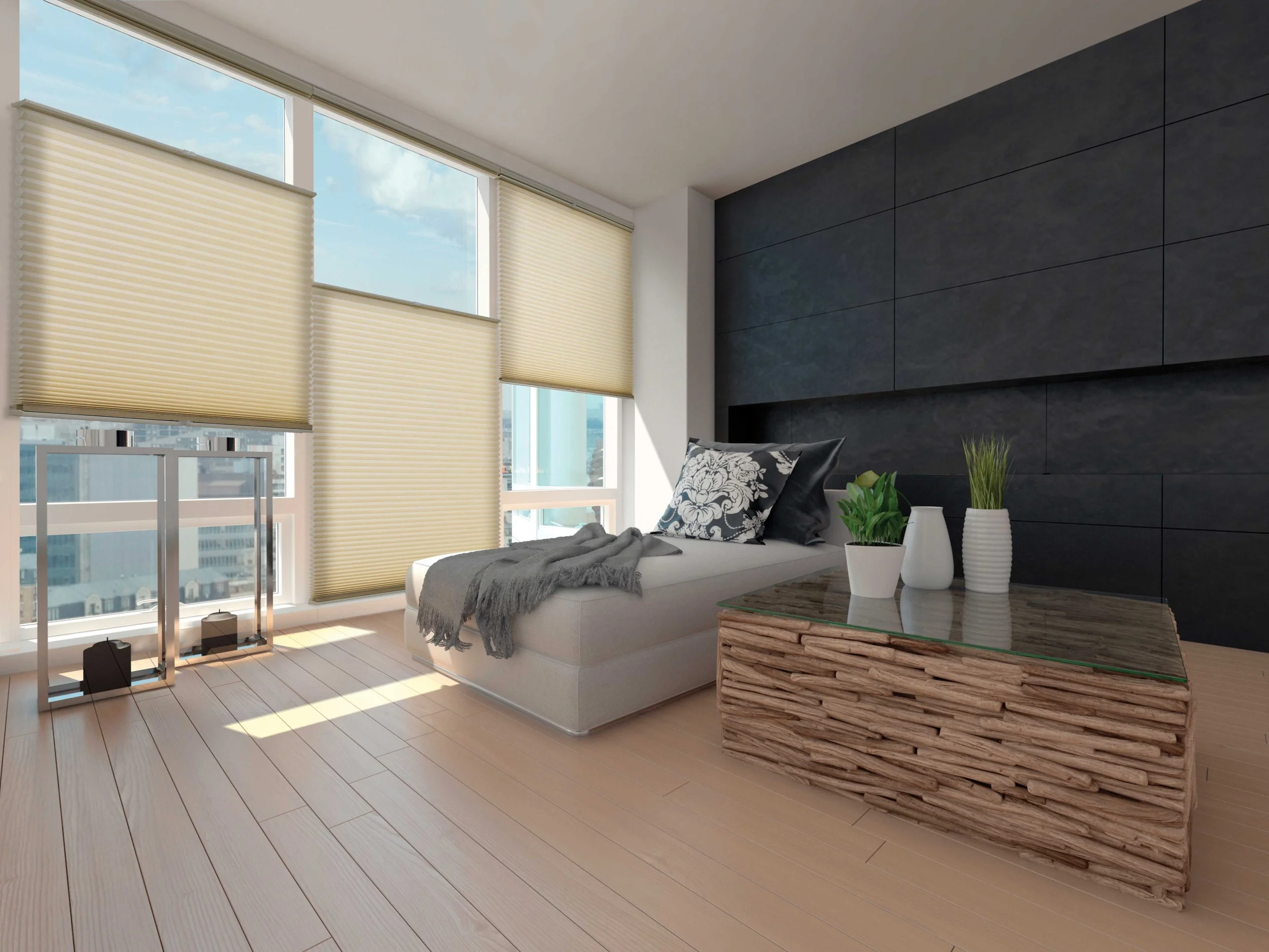 Orion Blinds Whisper Shades LiteRise Top Down Bottom Up Butter Cream 20mm Translucent Daybreak.jpg