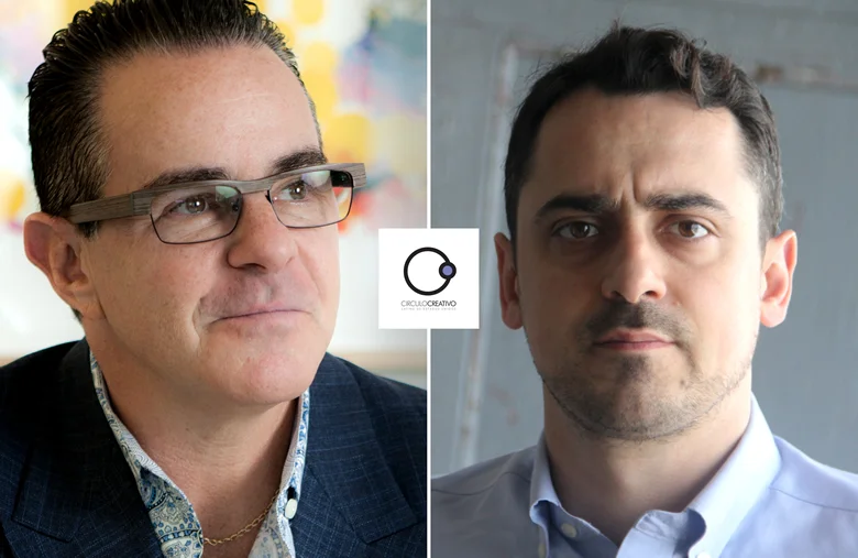 Luis Miguel Messianu y Gustavo Lauría
