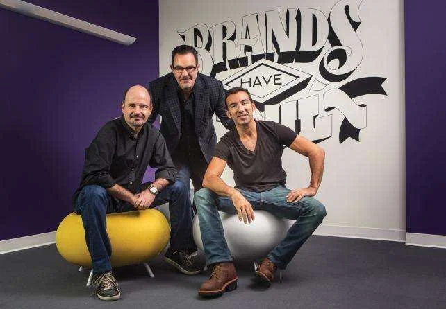Isaac Mizrahi, Luis Miguel Messianu and Alvar Suñol Credit: Maurico Candela/Alma