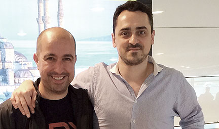 Marco Vega y Gustavo Lauría