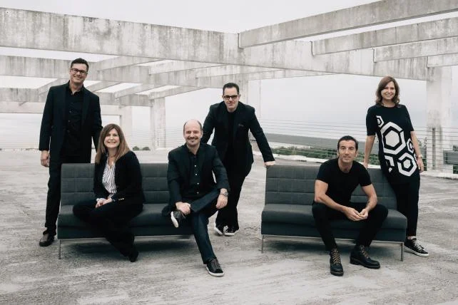 (From l.) Leo Peet, VP-director of finance; Angela Battistini, senior VP-account services; Isaac Mizrahi, co-president and chief operating officer; Luis Miguel Messianu, creative chairman and CEO; Alvar Suñol, co-president and chief creative officer; Michelle Headley, senior VP-operations. Credit: Marco Arguello