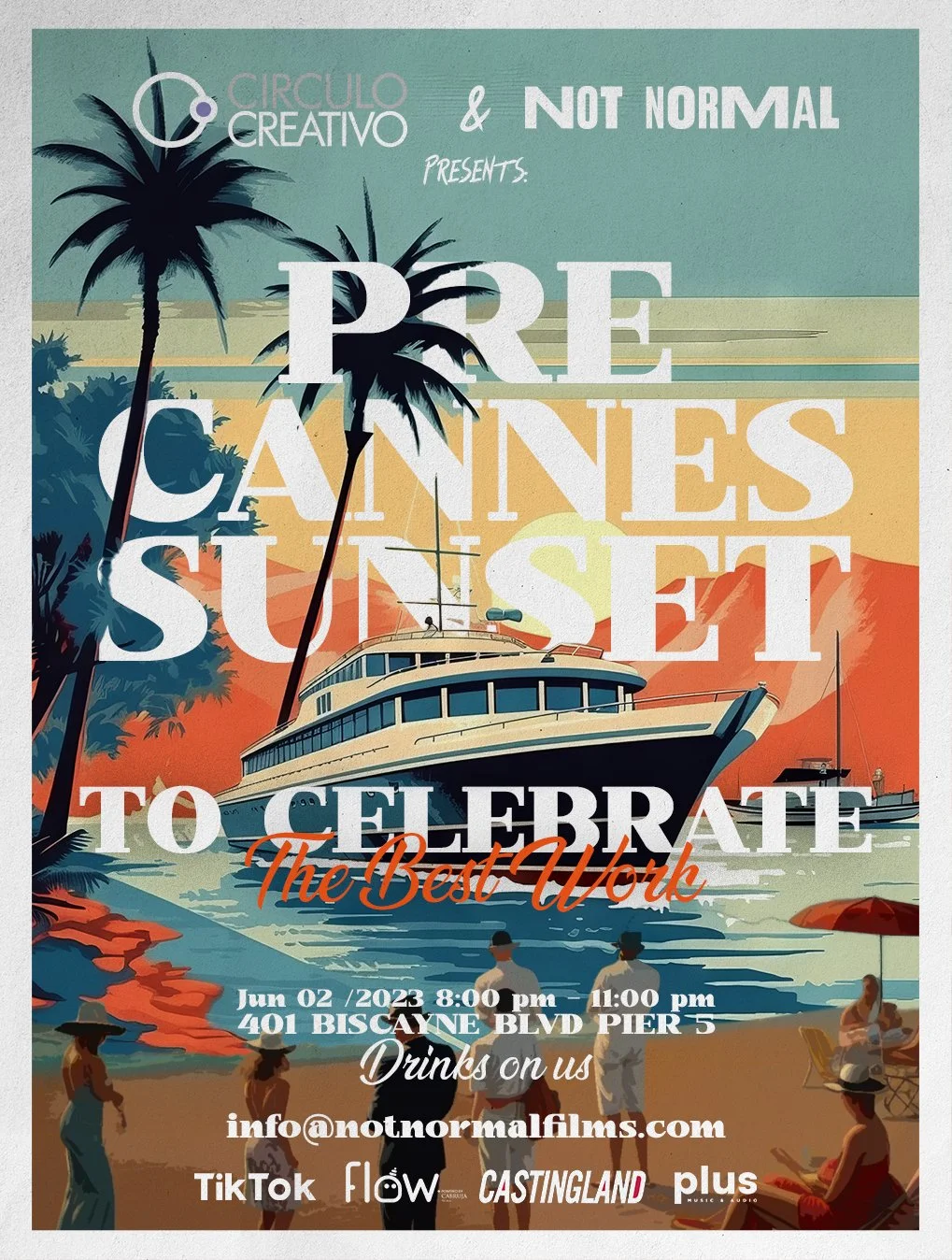 Pre Cannes Sunset - Miami