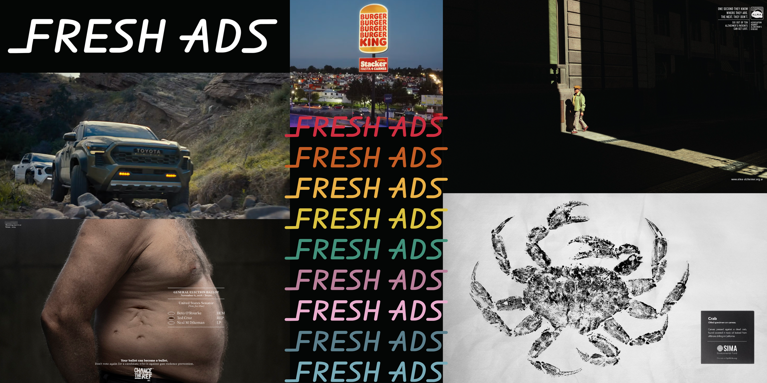   Watch the latest ads  