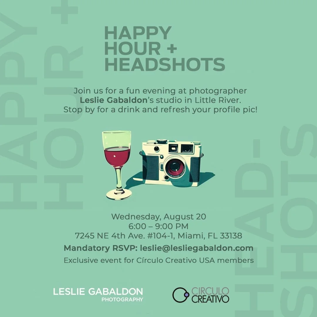 Happy Hour + Headshots - Miami