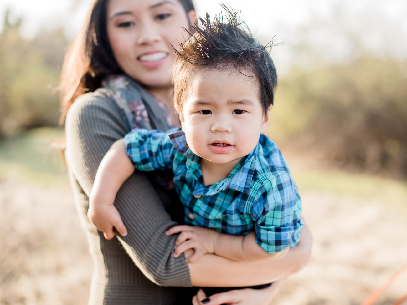 Toddler Camping Outdoors Themed Family Portrait Photography San Diego rancho penasquitos reserve  