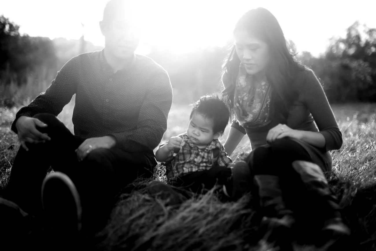 Toddler Camping Outdoors Themed Family Portrait Photography San Diego rancho penasquitos reserve
